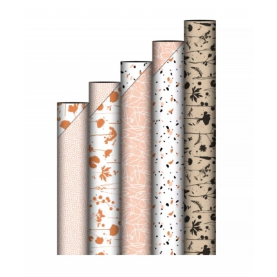 Inpakpapier | Naturel en peach Inpakpapier | Naturel en peach